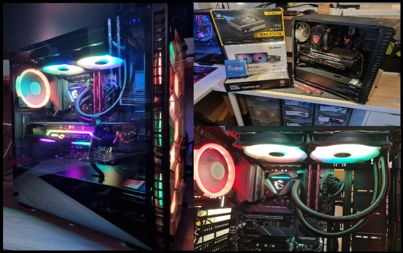 Assemblage Upgrade Tour Gamer RGB